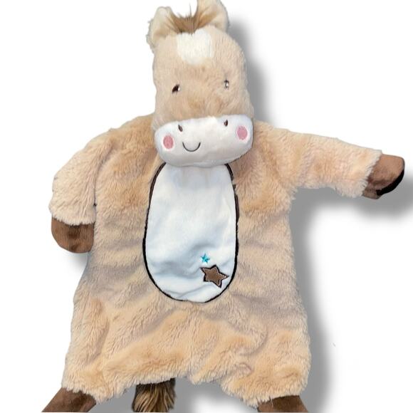 Douglas Baby Star Pony Sshlumpie Lovey Security Blanket Plush 1461 Nursery 19" - Picture 1 of 13